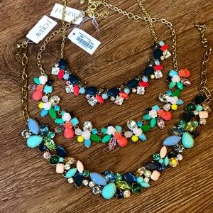 NWT J. Crew Statement Necklace “Clearance Bundle”